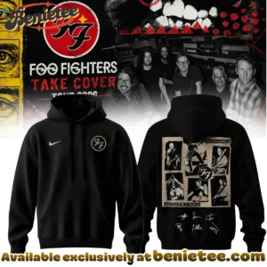 Foo Fighters Take Cover Tour Signature Shirt & Hoodie (Style 1)