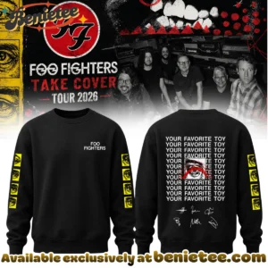 Foo Fighters Take Cover Tour Signature Shirt & Hoodie (Style 20)