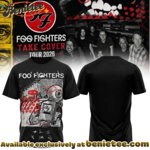 Foo Fighters Take Cover Tour Signature Shirt & Hoodie - Variant 9