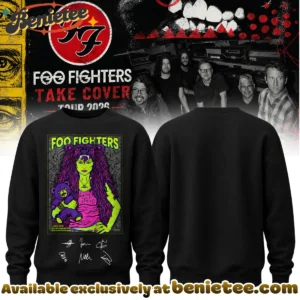 Foo Fighters Take Cover Tour Signature T-Shirt & Hoodie - Part 12
