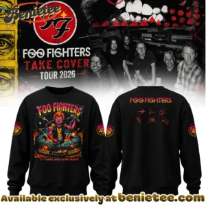 Foo Fighters Take Cover Tour Signature T-Shirt & Hoodie - Part 31