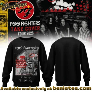 Foo Fighters Take Cover Tour Signature T-Shirt & Hoodie - Part 32
