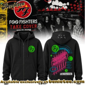 Foo Fighters Take Cover Tour Signature T-Shirt & Hoodie - Variant 19