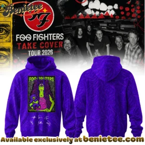 Foo Fighters Take Cover Tour Signature T-Shirt & Hoodie - Variant 26