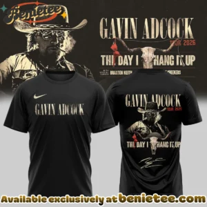 Gavin Adcock The Day I Hang It Up Tour Signature Shirt & Hoodie [Batch 19]