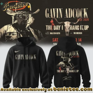 Gavin Adcock The Day I Hang It Up Tour Signature Shirt & Hoodie [Drop 7]