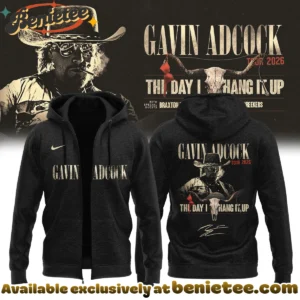 Gavin Adcock The Day I Hang It Up Tour Signature Shirt & Hoodie - Part 13
