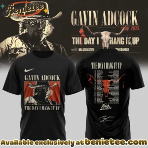 Gavin Adcock The Day I Hang It Up Tour Signature Shirt & Hoodie - Series 15