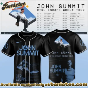 John Summit CTRL Escape Tour Baseball Jersey [Batch 7]