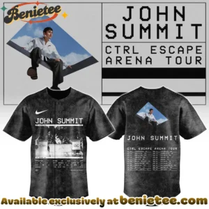 John Summit CTRL Escape Tour Baseball Jersey - Part 4