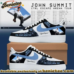 John Summit CTRL Escape Tour Custom Air Force 1 & Jordan 1 Shoes [Drop 8]