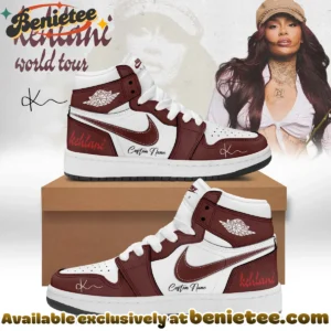 KEHLANI World Tour Signature Custom Air Force 1 & Jordan 1 Shoes (Design 13)