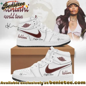 KEHLANI World Tour Signature Custom Air Force 1 & Jordan 1 Shoes - Part 4