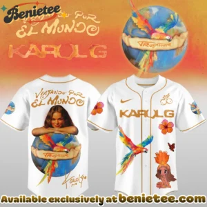 Karol G Nos Vamos de Tour Baseball Jersey [Batch 2]