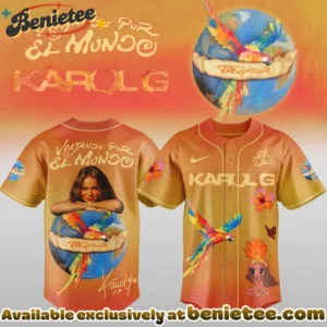 Karol G Nos Vamos de Tour Baseball Jersey [Drop 1]