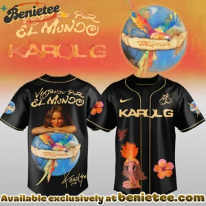 Karol G Nos Vamos de Tour Baseball Jersey (Release 3)
