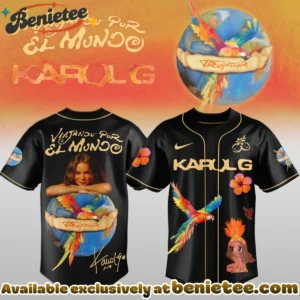 Karol G Nos Vamos de Tour Baseball Jersey - Variant 1