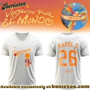 Karol G Nos Vamos de Tour Signature Baseball Jersey [Drop 2]