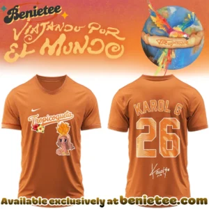 Karol G Nos Vamos de Tour Signature Baseball Jersey - Variant 2