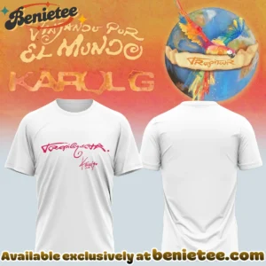 Karol G VIAJANDO POR EL MUNDO TROPITOUR Shirt & Hoodie - Series 1