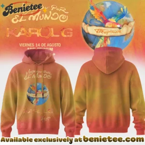 Karol G VIAJANDO POR EL MUNDO TROPITOUR T-Shirt & Hoodie [Drop 4]