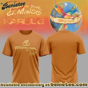 Karol G VIAJANDO POR EL MUNDO TROPITOUR T-Shirt & Hoodie - Variant 2