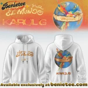 Karol G VIAJANDO POR EL MUNDO TROPITOUR T-Shirt & Hoodie - Variant 6