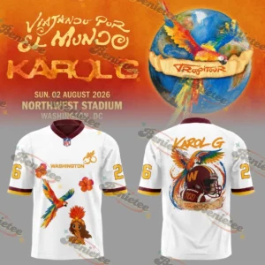 Karol G Viajando Por El Mundo Tropitour Baseball Jersey - Part 13