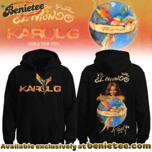Karol G Viajando Por El Mundo Tropitour Shirt & Hoodie (Release 15)