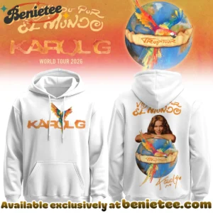 Karol G Viajando Por El Mundo Tropitour T-Shirt & Hoodie