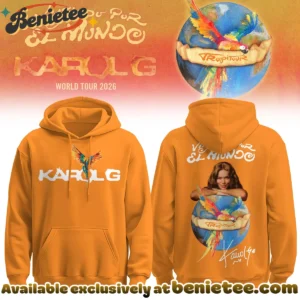 Karol G Viajando Por El Mundo Tropitour T-Shirt & Hoodie (Design 10)