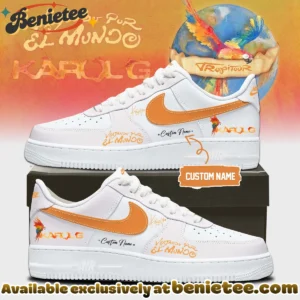 Karol G Viajando por el Mundo Tropitour Custom Air Force 1 & Jordan 1 Shoes [Batch 11]