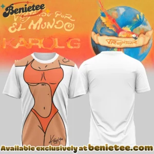 Karol G Viajando por el Mundo Tropitour Shirt & Hoodie [Drop 12]