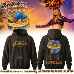 Karol G Viajando por el Mundo Tropitour Signature Shirt & Hoodie [Drop 2]