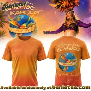 Karol G Viajando por el Mundo Tropitour Signature Shirt & Hoodie - Series 1