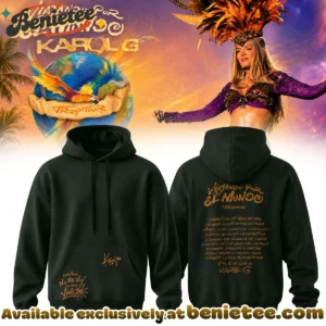 Karol G Viajando por el Mundo Tropitour Signature T-Shirt & Hoodie [Batch 3]