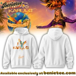 Karol G Viajando por el Mundo Tropitour Signature T-Shirt & Hoodie (Release 17)