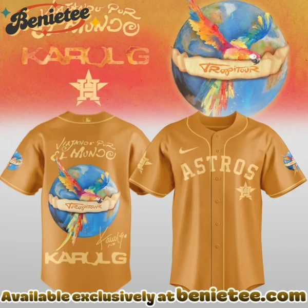 Karol G x MLB Nos Vamos de Tour Baseball Jersey (Design 2)