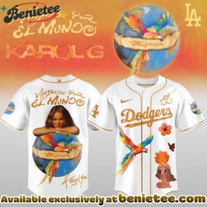 Karol G x MLB Nos Vamos de Tour Baseball Jersey - Part 1