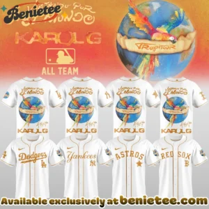 Karol G x MLB Nos Vamos de Tour Baseball Jersey (Release 3)