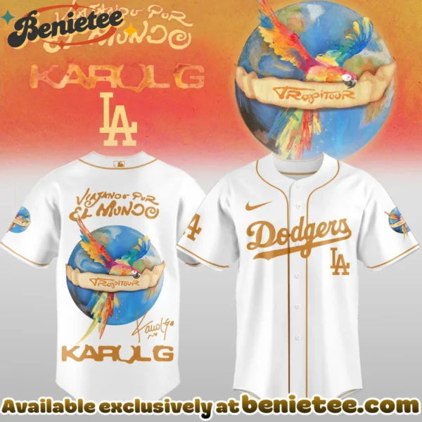 Karol G x MLB Nos Vamos de Tour Baseball Jersey (Release 3)