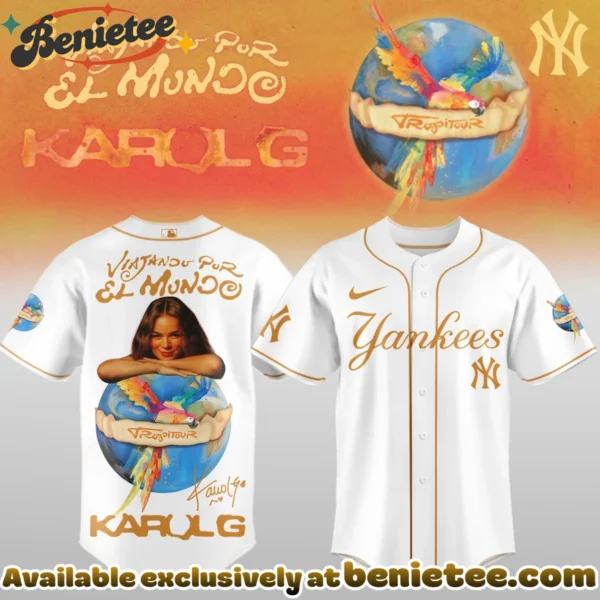 Karol G x MLB Nos Vamos de Tour Baseball Jersey - Variant 1