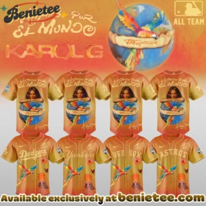 Karol G x MLB Nos Vamos de Tour Baseball Jersey - Variant 3