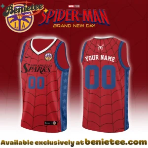 LAS x SpiderMan Brand New Day Basketball Jersey