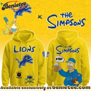 Lions x The Simpsons Shirt & Hoodie