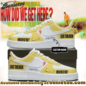 Louis Tomlinson How Did We Get Here Tour Custom Air Force 1 & Jordan 1 Shoes [Drop 7]