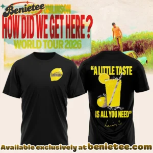 Louis Tomlinson How Did We Get Here Tour T-Shirt & Hoodie - Part 10