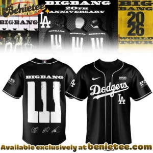 MLB All Team x BIGBANG WORLD TOUR Signature Baseball Jersey (Release 6)