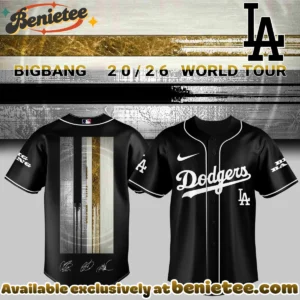 MLB All Team x BIGBANG WORLD TOUR Signature Baseball Jersey - Series 5