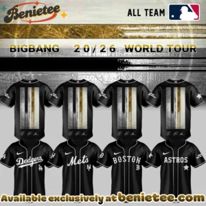 MLB All Team x BIGBANG WORLD TOUR Signature Baseball Jersey - Series 5
